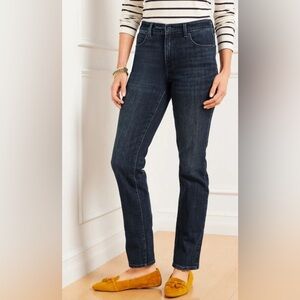 SIMON CHANG Sz 16 Stretchy Type Grey Straight Leg High Rise Trouser Pants NEW